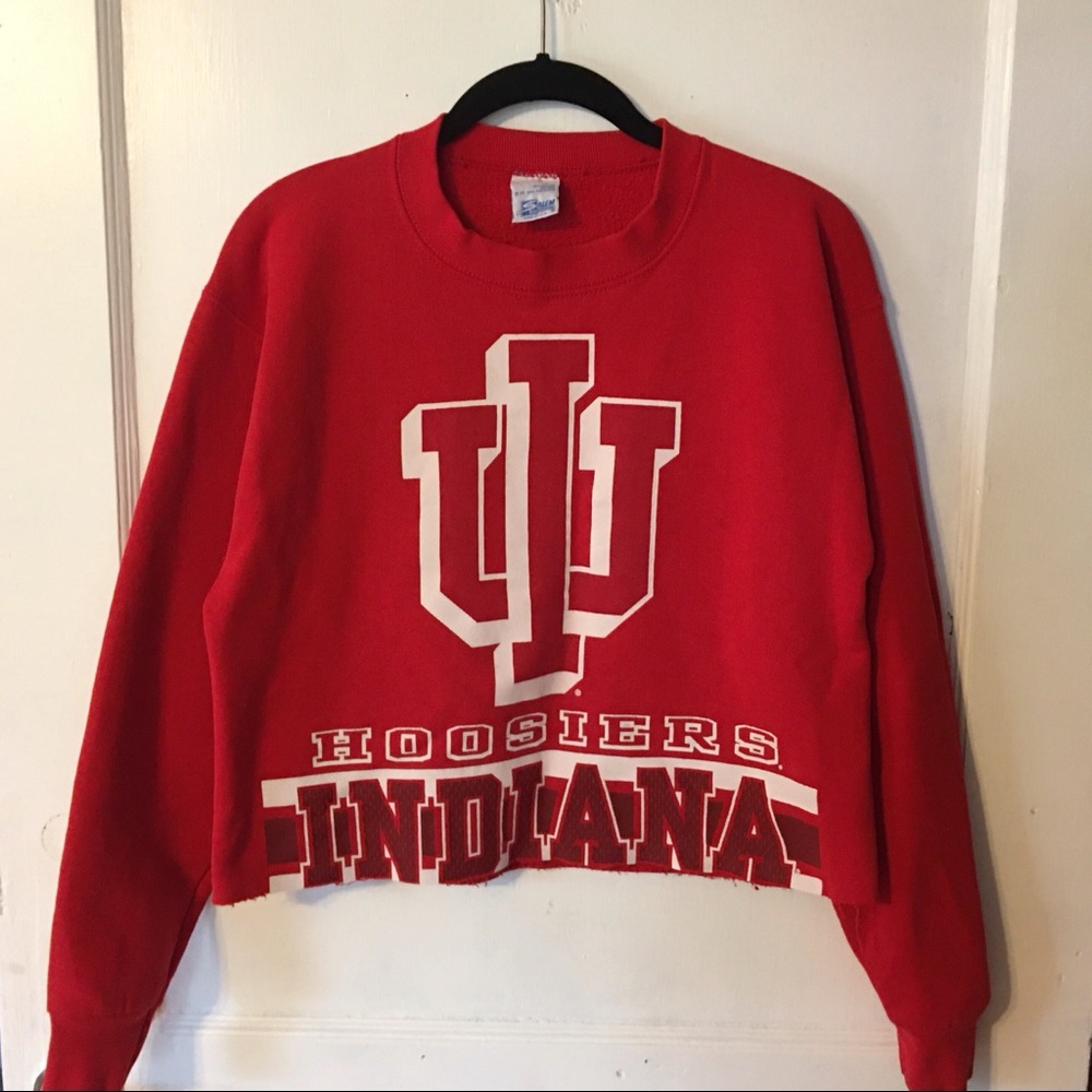 VINTAGE Indiana University Hoosiers crewneck